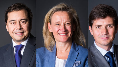 Fernando Sánchez Santidrián, Paz de Sebastián Plaza y Carlos Gallo