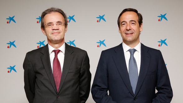 Jordi Gual y Gonzalo Gortázar, Caixabank