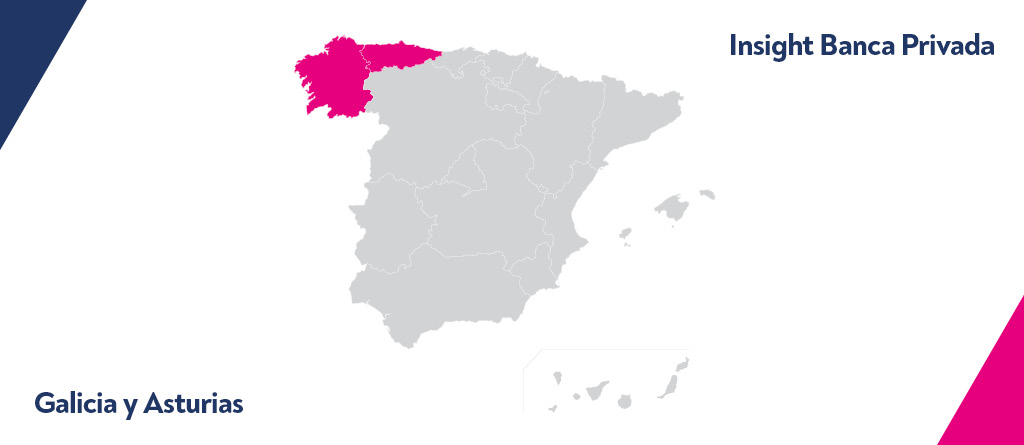 Mapa Galicia Asturias