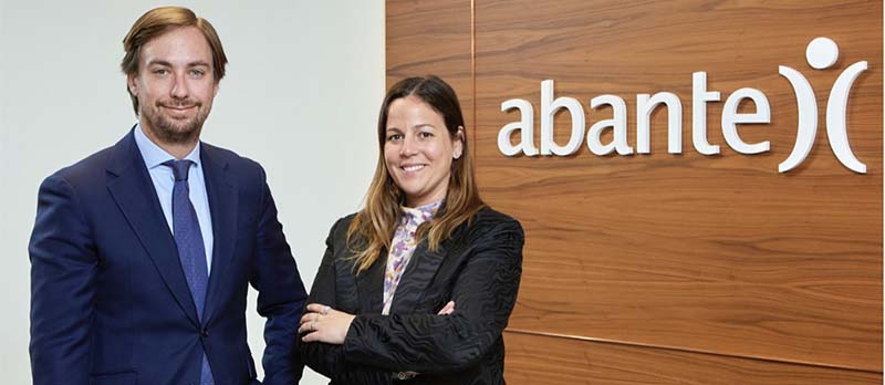 Ignacio Aguilera y Henar Reguera, socios de Abante.