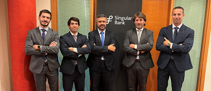 Arnau Pericas, Antoni Liébana, Alberto Roca, Armand Ferrer y Xavi Sánchez
