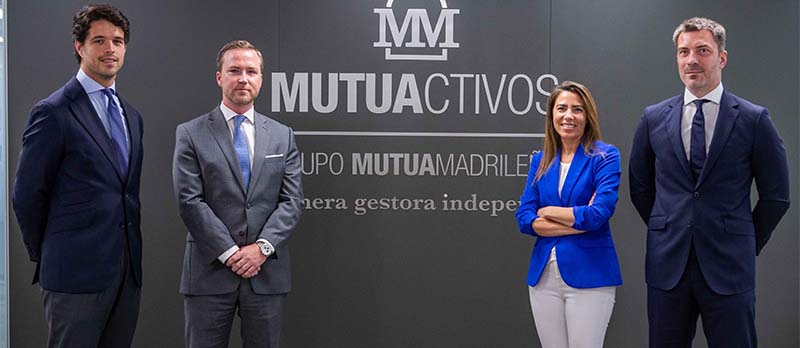 De izqda. a dcha.: Cecilio del Campo, Lucas Fernández, María José González y Jorge Baeza.