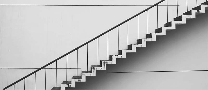 escalera, subir