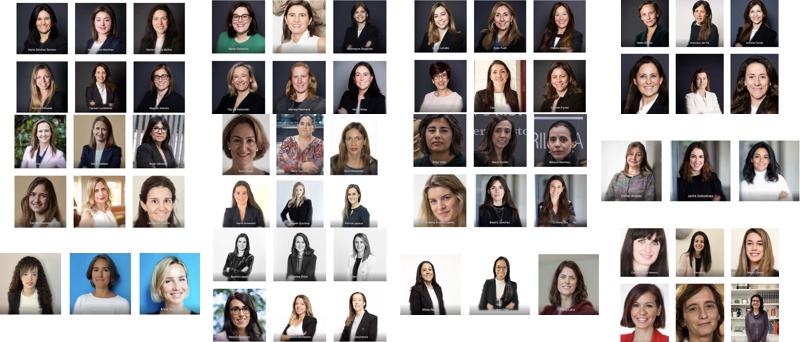 Collage mujeres gestoras fondos 2025