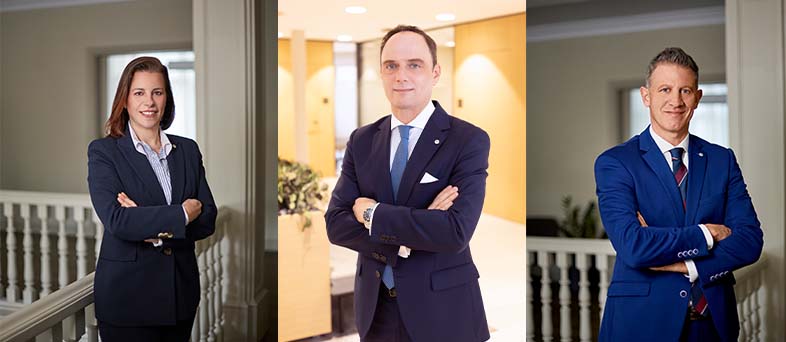 Amelia Torres, Javier Martín e Íñigo Zúñiga