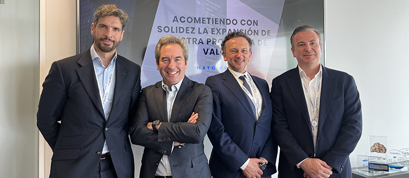 Miguel Angel Garcia Brito, Pablo Martinez-Arraras, Guillermo Santos Aramburo y Oscar Juesas Ramada