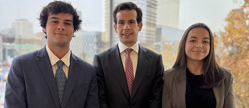 Alejandro Guzmán, Javier Parada y Anna Fernández