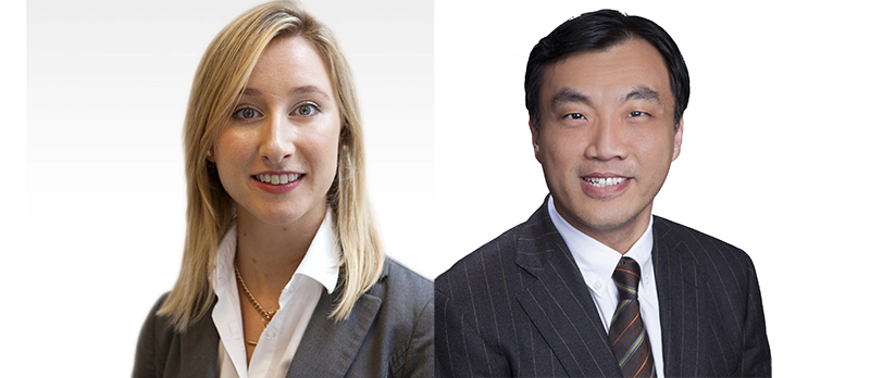 Christine Cantrell y Chris Lo