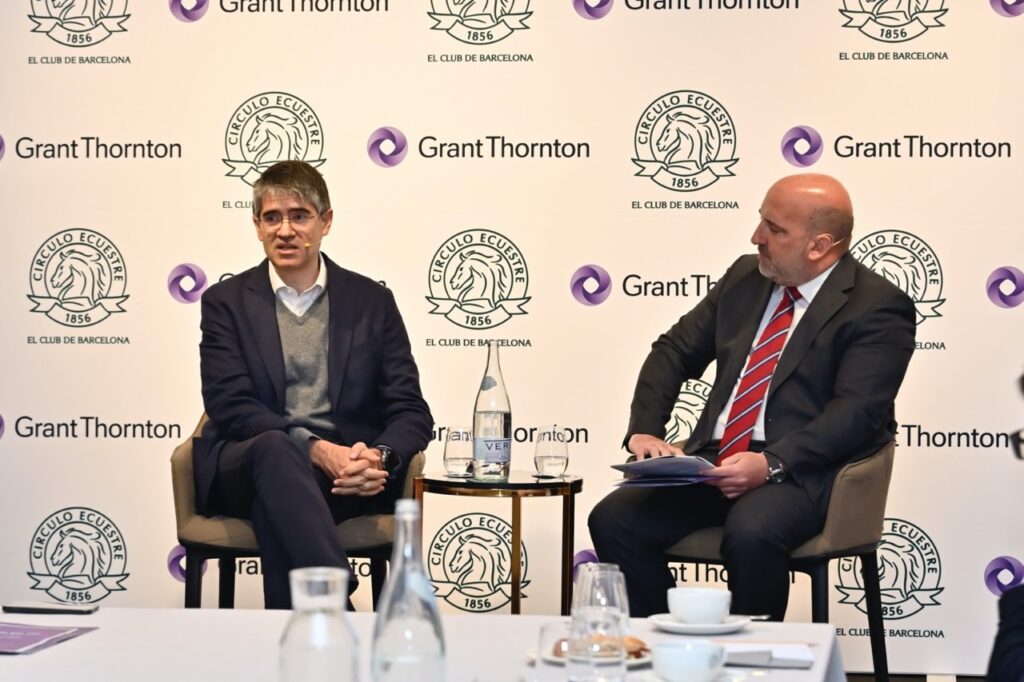 Oriol Pinya (Abac Capital) y Jordi Santamaría (Grant Thornton). Imagen cedida
