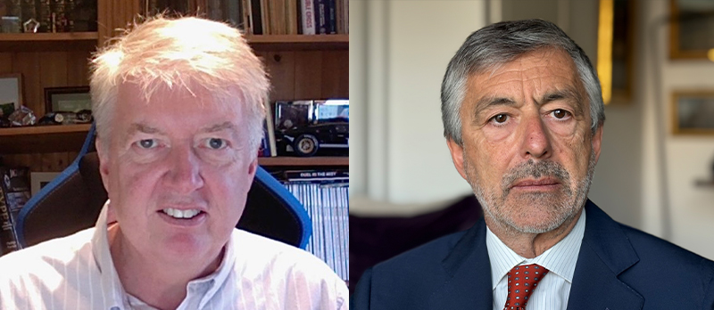 Andrew Douglas y Giovanni Sabatini