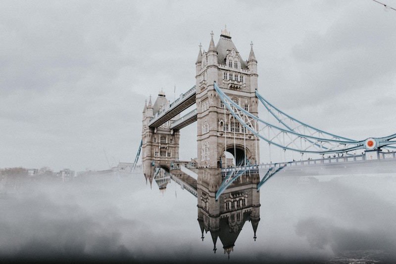london foggy day Brexit Londres