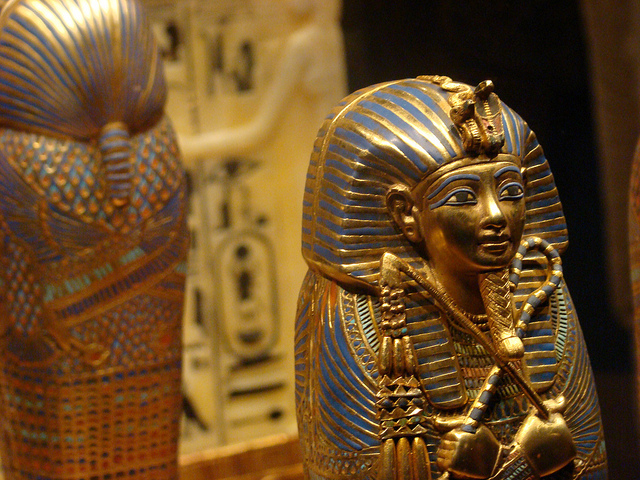 Tutankamon, Egipto