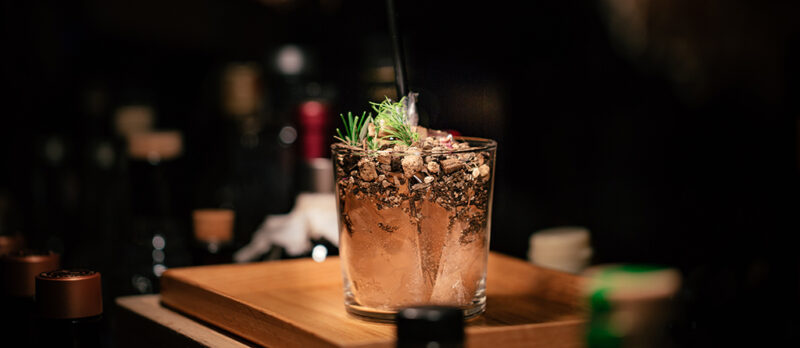 cocktail estilo fora do escritório