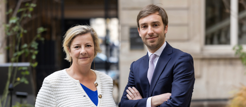 Marie-Anne Allier e Aymeric Guedy (Carmignac)