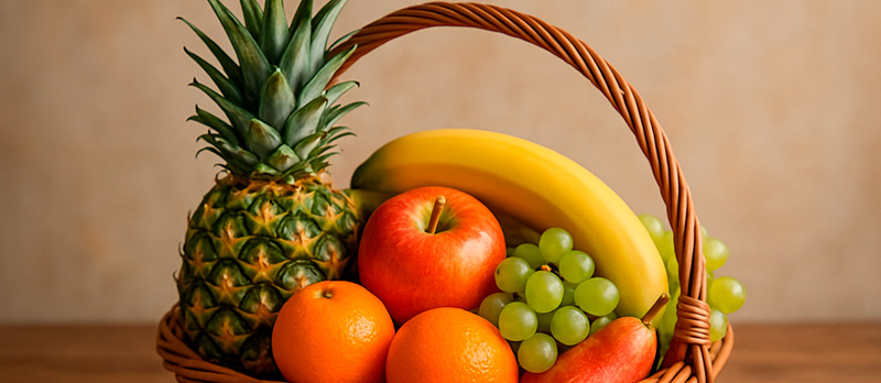 Cabaz fruta diversidade