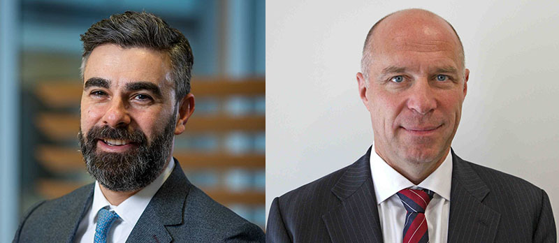 Flavio Carpenzano e Peter Becker.