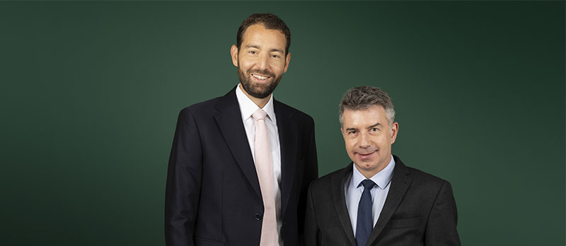 Guillaume Rigeade e Eliezer Ben Zimra.