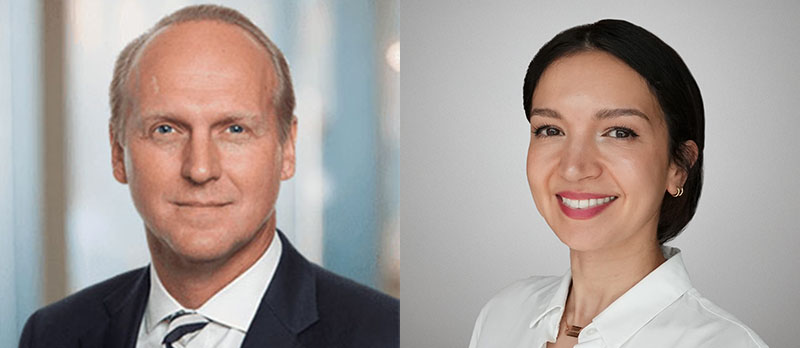 Bernd Wuebben e Souheir Asba.