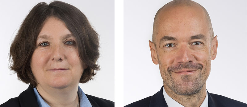 Fabienne Cretin-Fumeron e Stéphane Dieudonné.