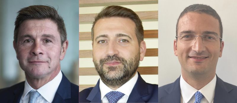 P.Skinner, F. Maino, G. Ielapi. Immagini concesse (Wellington Management)