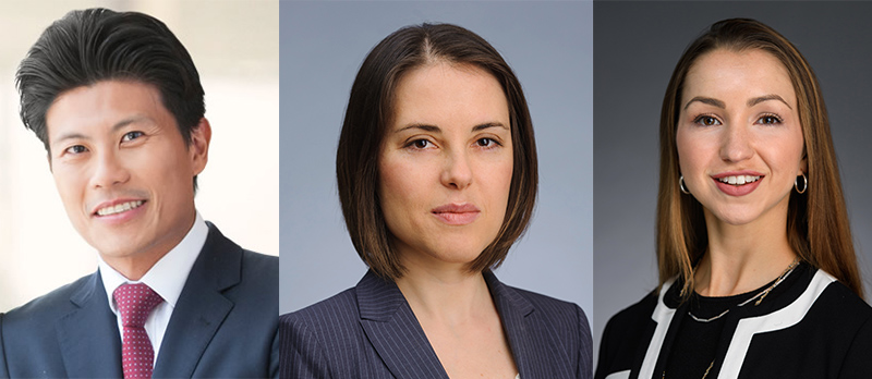 Charlotte Apps, Velislava Dimitrova, Jenn Hui Tan, immagine concessa (Fidelity International)
