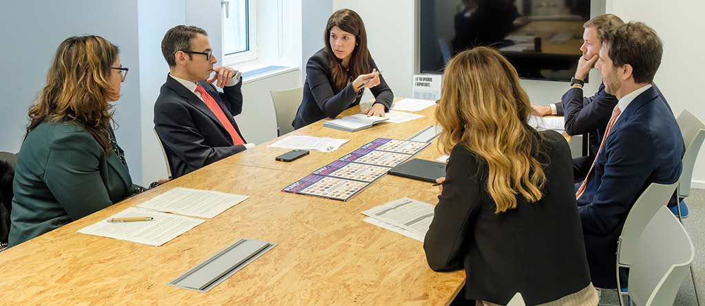 Tavola rotonda Hub ESG. Foto Enrico Frascati per FundsPeople