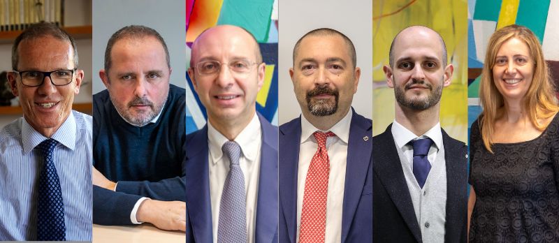 Carlo Vedani, Filippo Zafferoni, Roberto Bianchi, David Karni, Stefano Battel, Elisabetta Micheli