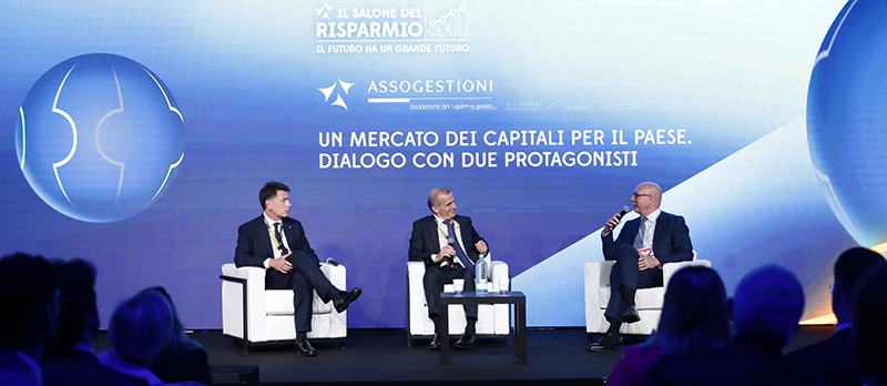 SALONE DEL RISPARMIO 2025 UN MERCATO DI CAPITALI PER IL PAESE DIALOGO TRA DUE PROTAGONISTI