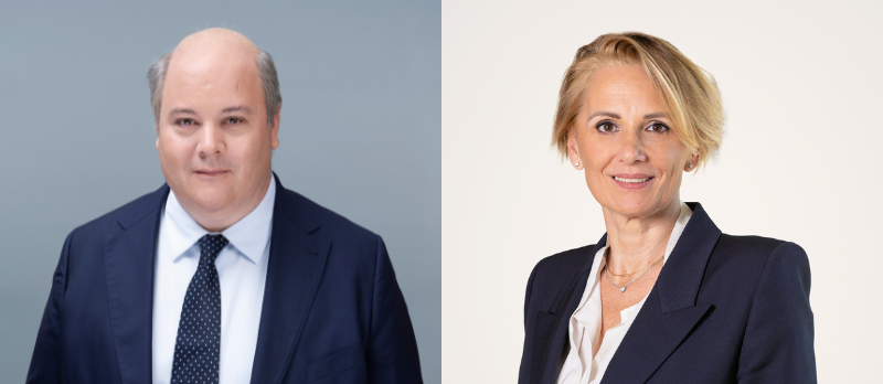 Vincent Mortier e Monica Defend