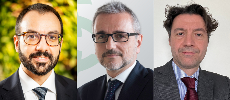 Bortolozzo, Sansone, Ranzoni, foto concessa (Arca, BCC R&P, Cassa Ravenna)