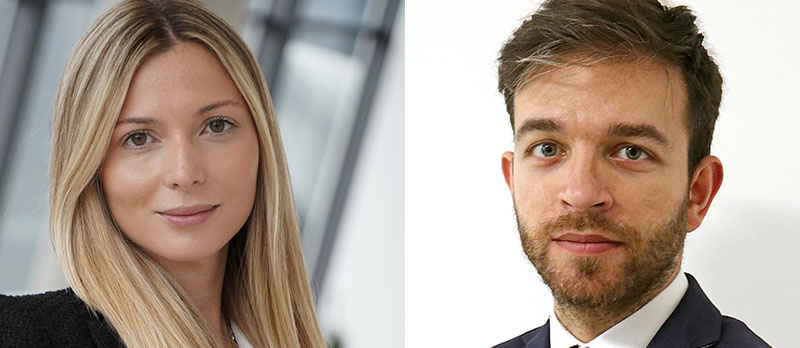 Federica Zuccoli (Generali Investments), Massimo Ricatti (BCC Risparmio&Previdenza). Immagine concessa