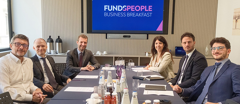 Business breakfast FundsPeople su ETF. Foto Enrico Frascati per FundsPeople