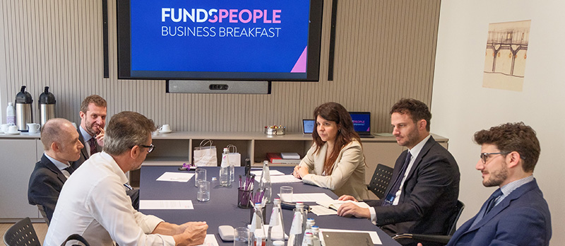Business breakfast FundsPeople su ETF. Foto Enrico Frascati per FundsPeople