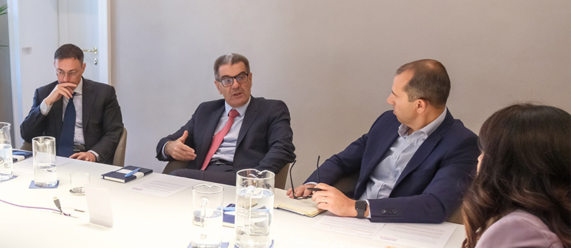 Business breakfast semi-liquidi. Foto Enrico Frascati per FundsPeople