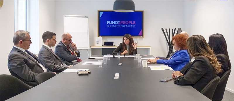 Business breakfast obbligazionario. Foto Enrico Frascati per FundsPeople