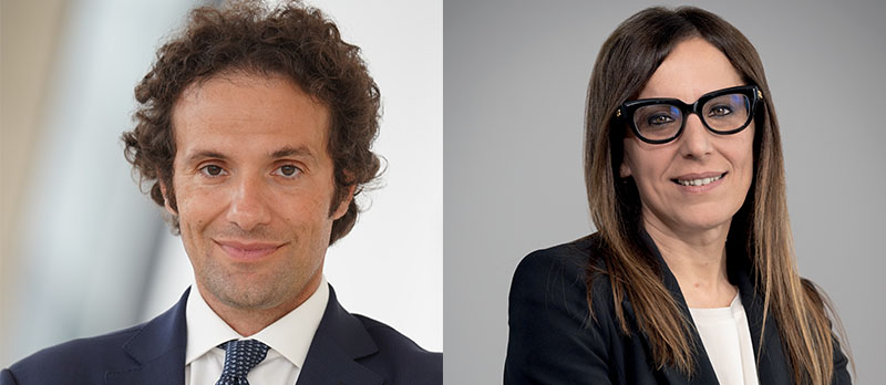 Alessandro Angelini (Generali Investments), Rossana Brambilla (Sella SGR). Immagine concessa