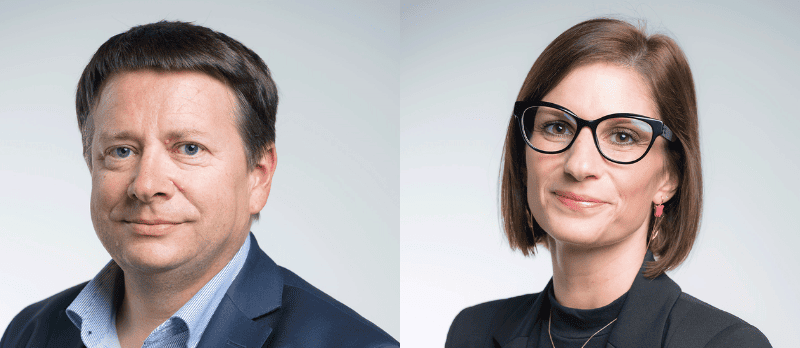 Bart Geukens e Nathalie Debruyne