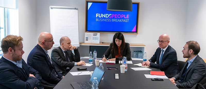 Business breakfast fixed income. Foto Francesco Prandoni per FundsPeople