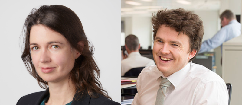 Amelie Chowna e Alex Mack, foto ceduta (L&G Asset Management)
