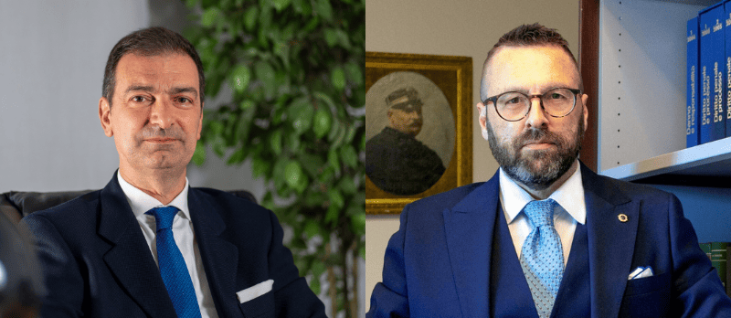 Donatello Ceccotti e Giannini, foto ceduta (Banca Widiba e Maresi e Giannini Avvocati Associati)
