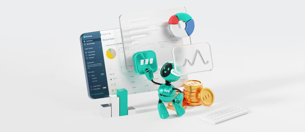 Wealth management robot AI Unsplash
