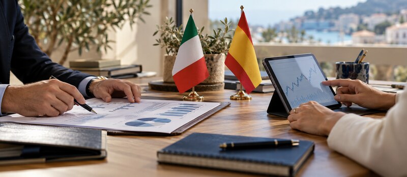 Investitori Italia e Spagna